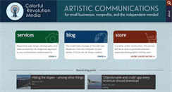 Desktop Screenshot of colorfulrevolution.com